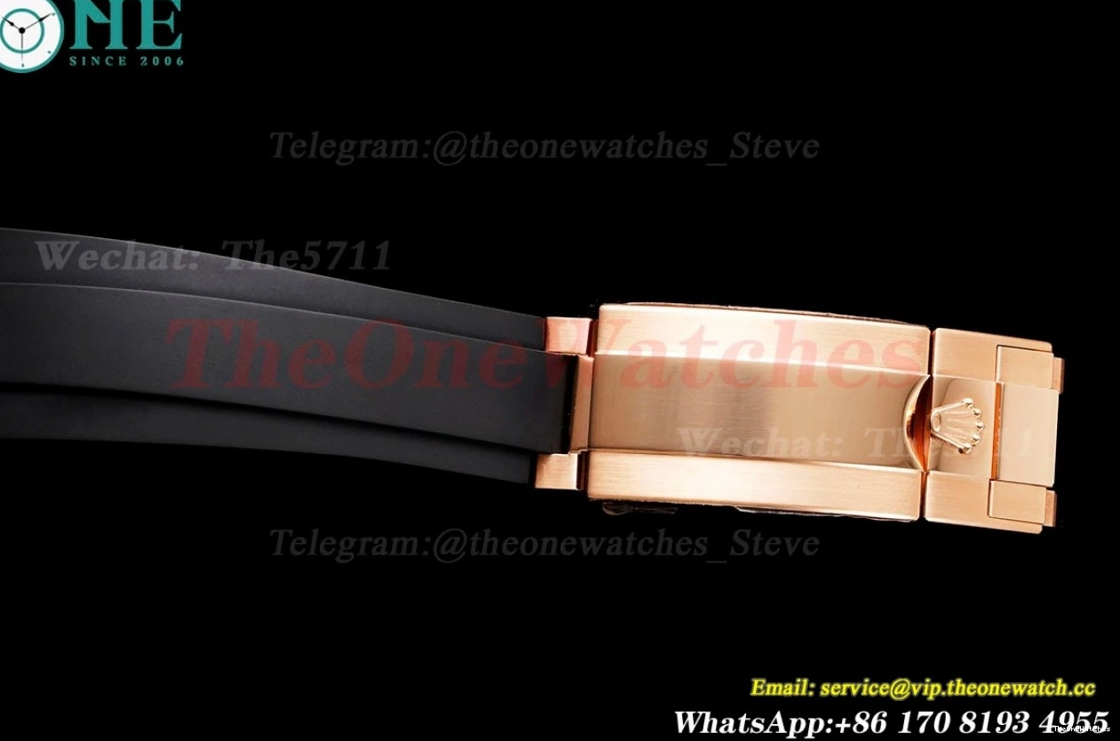 126655 VR3235 RG RU C+S Black Yacht-Master 40mm Dot 0101